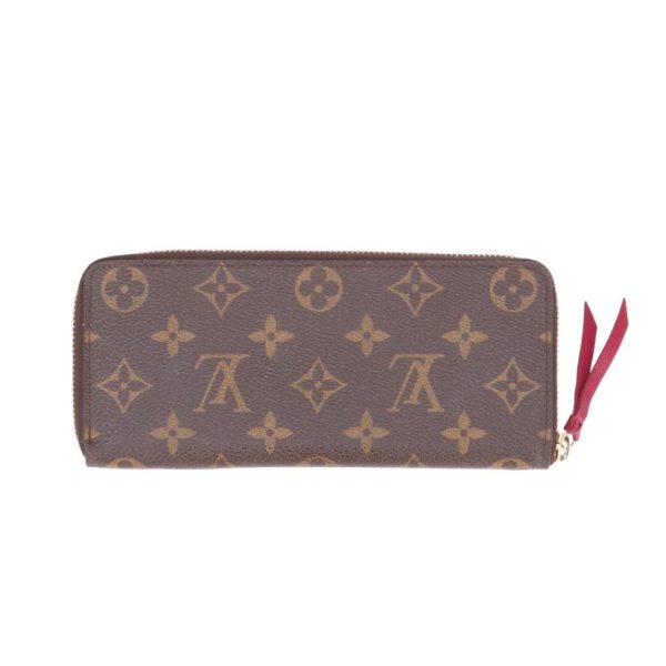 74124 2 Louis Vuitton Portefeuille Clemence MG Wallet Fuchsia