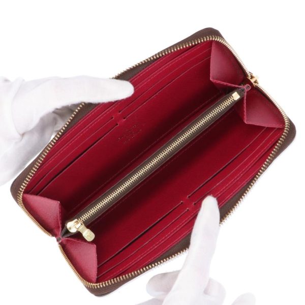 74124 4 Louis Vuitton Portefeuille Clemence MG Wallet Fuchsia