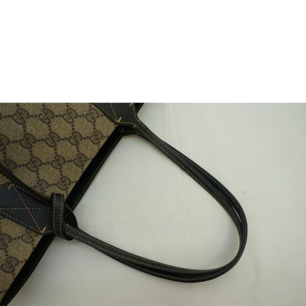 74171 4 Gucci GG Supreme Tote Bag Beige