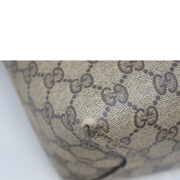 74171 6 Gucci GG Supreme Tote Bag Beige