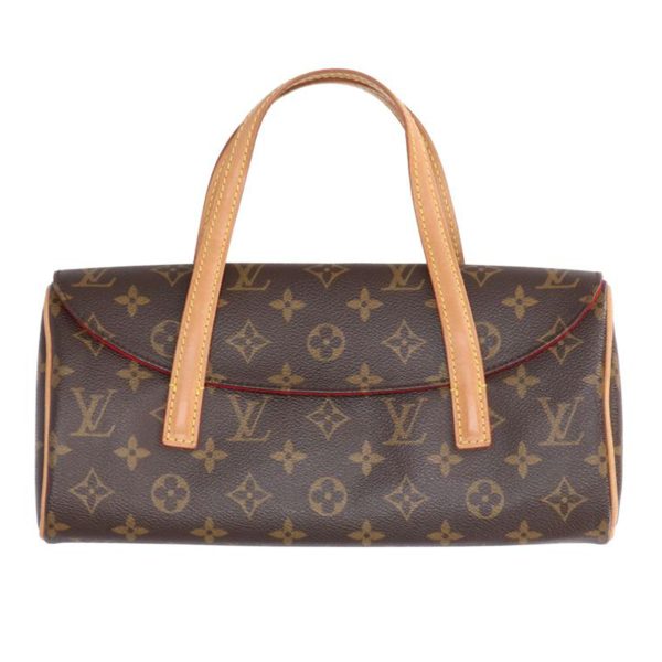 74186 1 Louis Vuitton Sonatine Monogram Clutch Bag Brown