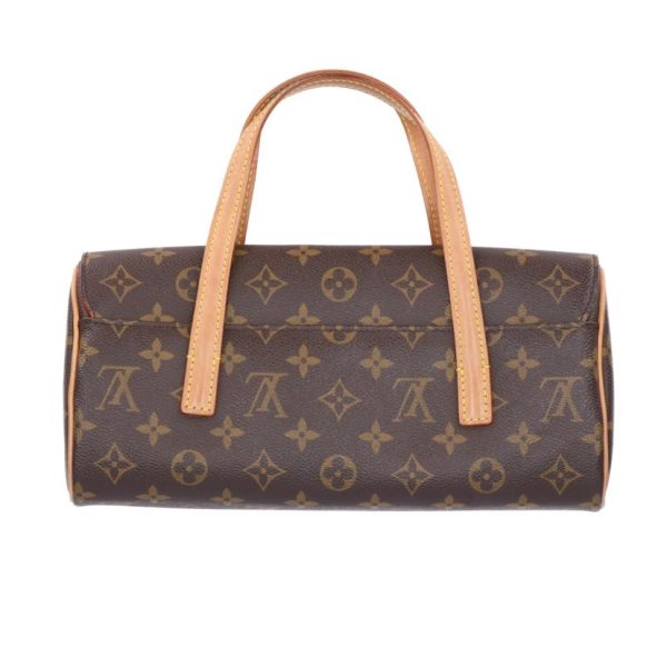 74186 2 Louis Vuitton Sonatine Monogram Clutch Bag Brown