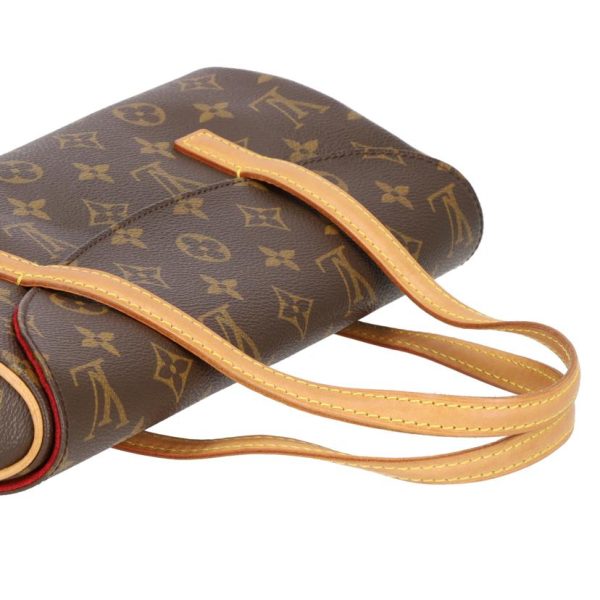 74186 4 Louis Vuitton Sonatine Monogram Clutch Bag Brown