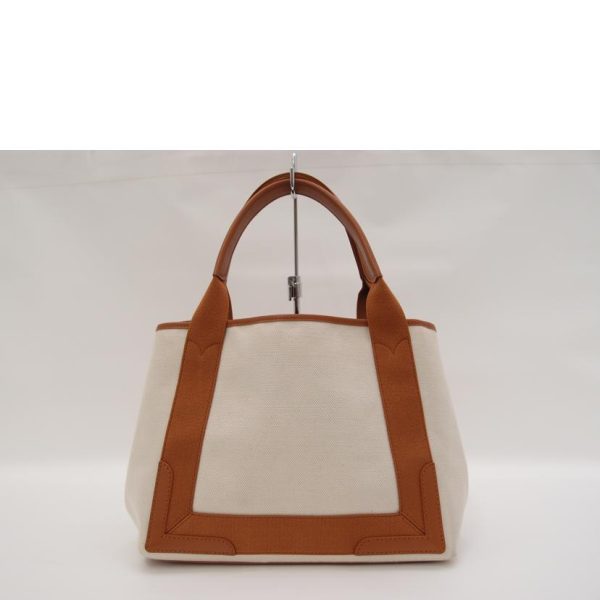 74192 2 Balenciaga Navy Hippo S Tote Bag Caramel