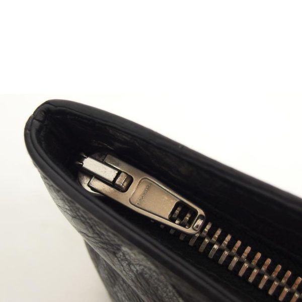 74236 4 Balenciaga Carry Clip Clutch Bag Black