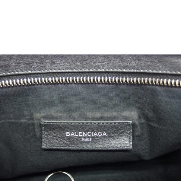 74236 6 Balenciaga Carry Clip Clutch Bag Black