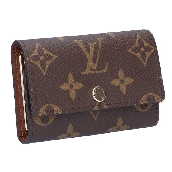 74239 1 LOUIS VUITTON Key Case Multicle 6 M62630 Brown