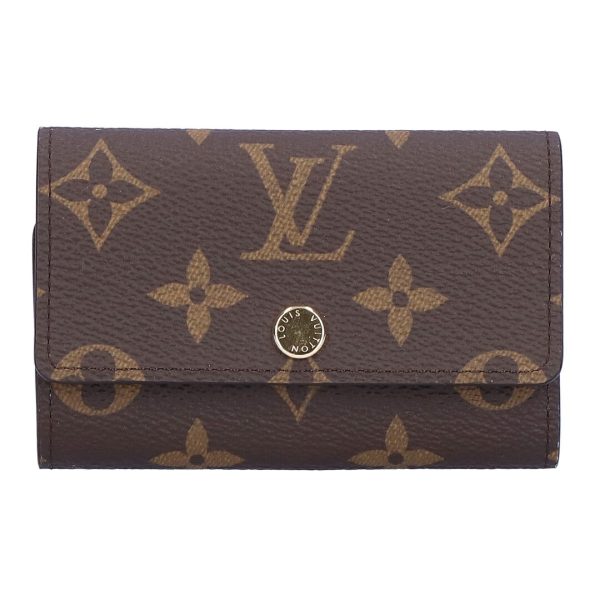 74239 5 LOUIS VUITTON Key Case Multicle 6 M62630 Brown