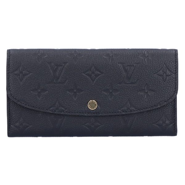 74240 5 LOUIS VUITTON Long Wallet Portefeuille Emily Brown