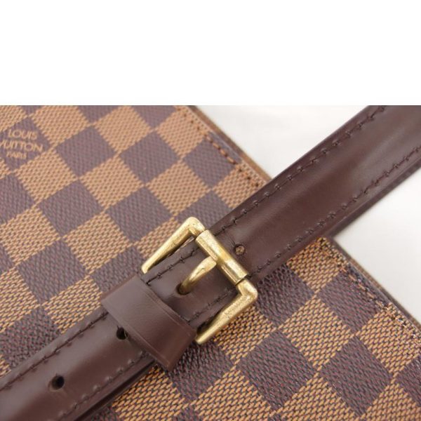 74261 9 Louis Vuitton Chelsea Damier Ebene Tote Bag Brown