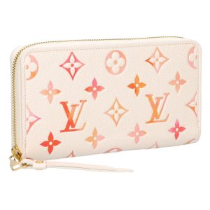 74277 1 Louis Vuitton Portefeuille Sara Long Wallet Canvas