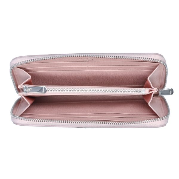 74284 3 FERRAGAMO long wallet organizer ROSE