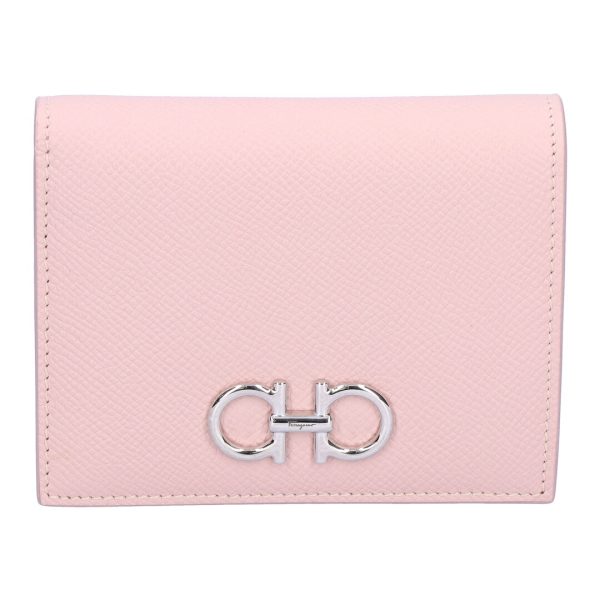 74285 5 FERRAGAMO fold wallet bi fold wallet ROSE