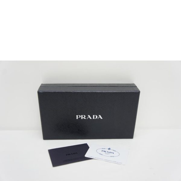 74324 6 Prada Saffiano Shine Pesco Bag Black