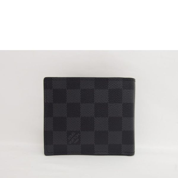 74342 2 Louis Vuitton Portefeuil Marco NM Wallet Damier Graphite