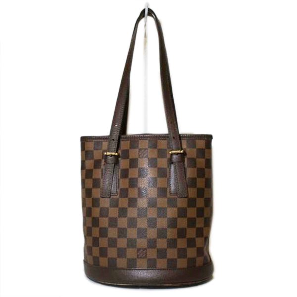 74366 1 Louis Vuitton Malet Tote Bag Damier Ebene Brown