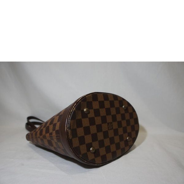 74366 3 Louis Vuitton Malet Tote Bag Damier Ebene Brown