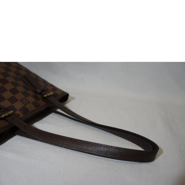 74366 4 Louis Vuitton Malet Tote Bag Damier Ebene Brown