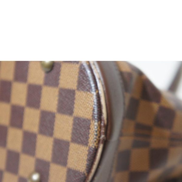 74366 7 Louis Vuitton Malet Tote Bag Damier Ebene Brown