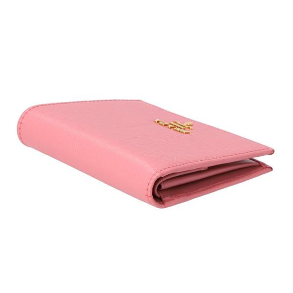 74407 3 Prada Bifold Wallet Light Pink