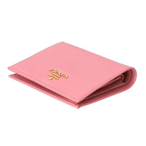 74407 4 Prada Bifold Wallet Light Pink