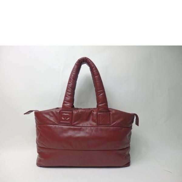 74452 2 Chanel Coco Cocoon Tote Bordeaux