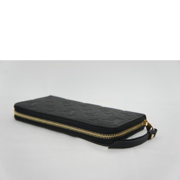 74508 3 Louis Vuitton Zippy Wallet Enpreinte Noir