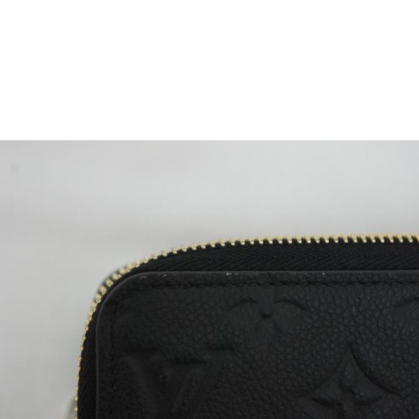 74508 7 Louis Vuitton Zippy Wallet Enpreinte Noir