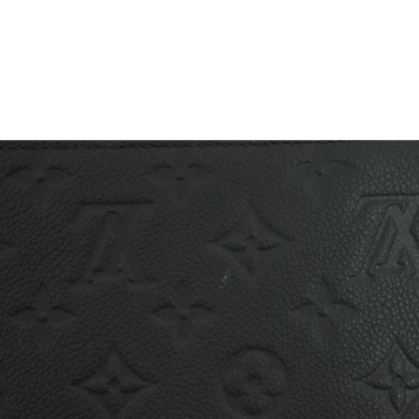 74508 8 Louis Vuitton Zippy Wallet Enpreinte Noir