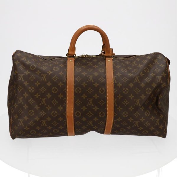 74519 2 Louis Vuitton Keepall 55 Duffle Bag Monogram