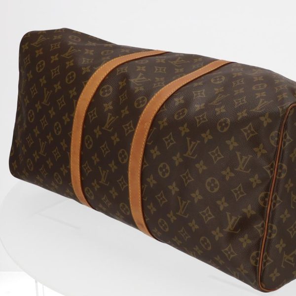 74519 3 Louis Vuitton Keepall 55 Duffle Bag Monogram