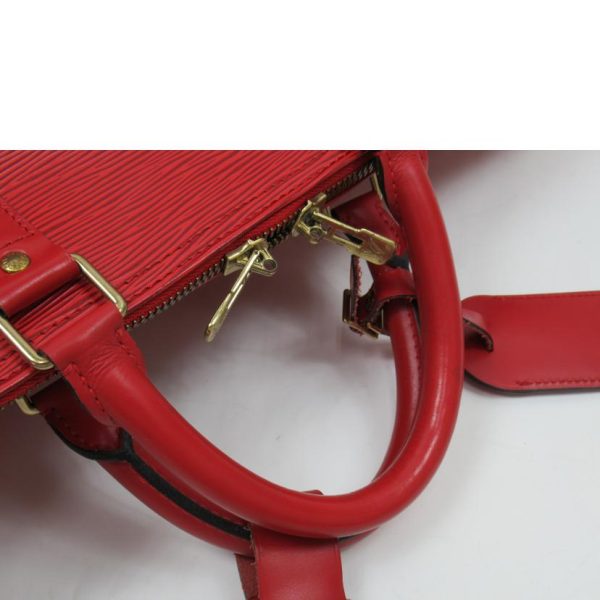 74568 4 Louis Vuitton Keepall 50 Epi Castilian Red Bag Red