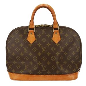 74595 1 Louis Vuitton Aubagne Damier Shoulder Bag Brown