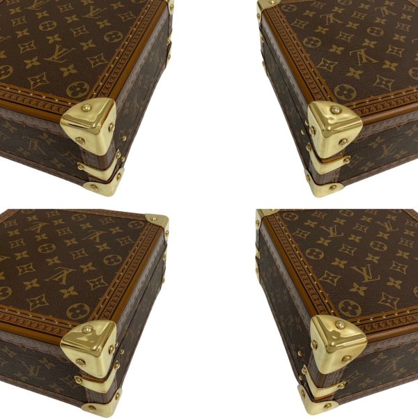 745g744 21147 6 Louis Vuitton Coffret Jubilee Monogram Jewelry Box Vanity Bag Brown