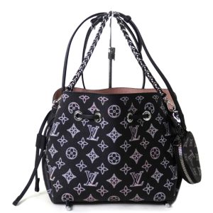 74744 1 Louis Vuitton Boston Bag Monogram Keepall 60 Brown