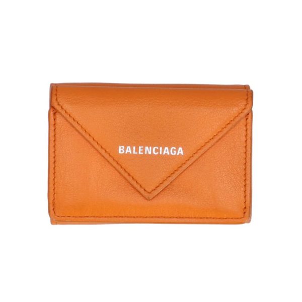 74893 1 Balenciaga Paper Mini Wallet Black