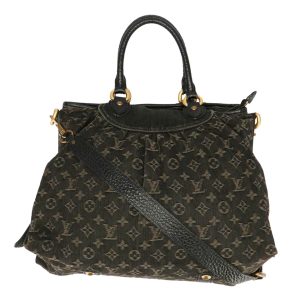 74984 1 Louis Vuitton Outdoor Messenger PM Taigarama Shoulder Bag Black