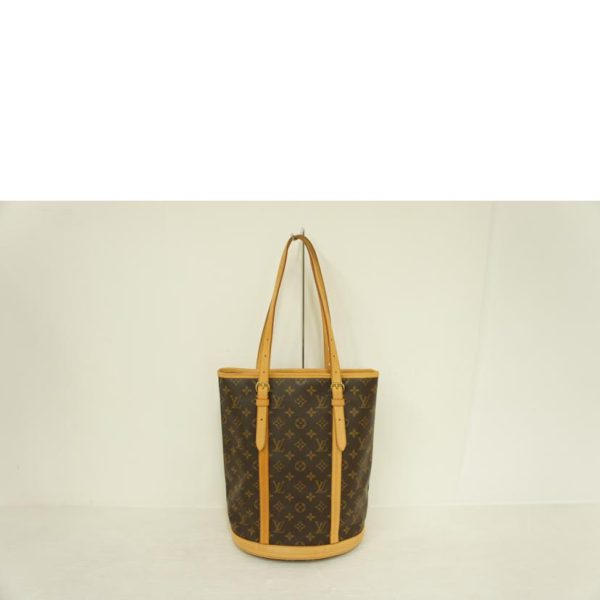 75015 2 Louis Vuitton Bucket GM Monogram Shoulder Bag Brown