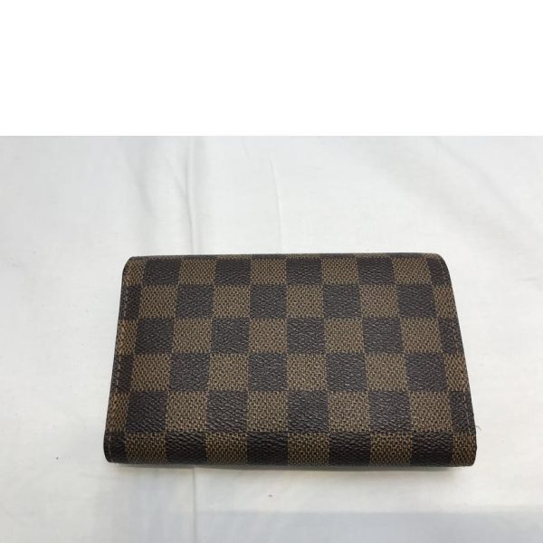 75043 2 Louis Vuitton Alexandra Wallet Damier Ebene Brown