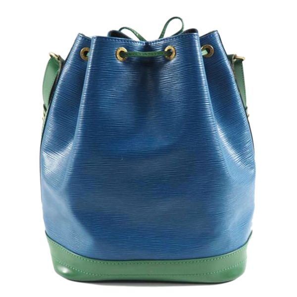 75066 1 Louis Vuitton Noe Bucket Bag Epi Toledo Blue