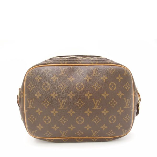 75084 2 Louis Vuitton Reporter PM Monogram Shoulder Bag Brown