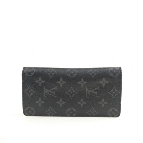 75089 2 Louis Vuitton Portefeuille Braza Monogram Eclipse Wallet Black