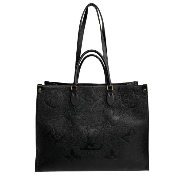 750i750 19517 5 Louis Vuitton On the Go GM Monogram Empreinte 2way Tote Bag Black