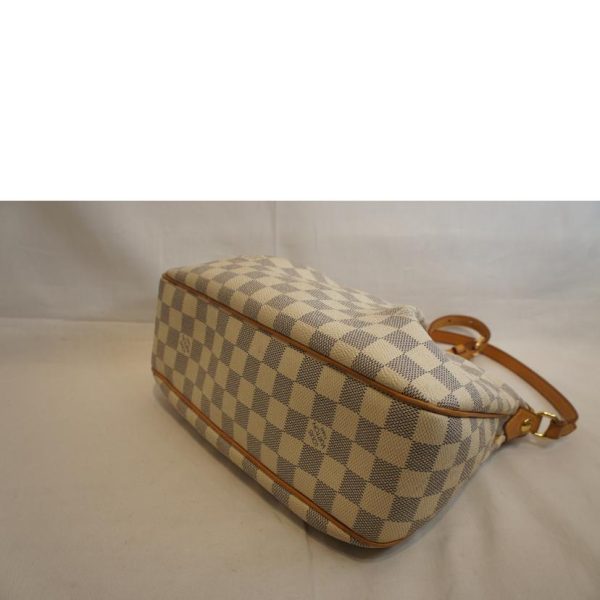 75196 3 Louis Vuitton Siracusa PM Shoulder Bag Damier Azur