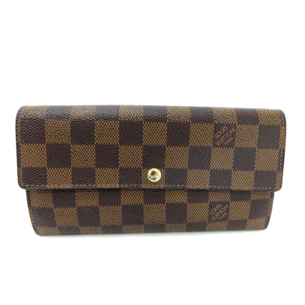 75226 1 Louis Vuitton Portefeuil Sala Damier Wallet Brown