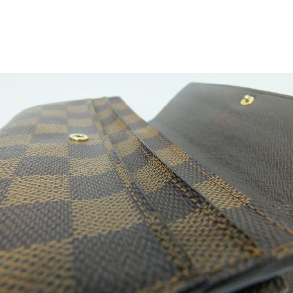 75226 7 Louis Vuitton Portefeuil Sala Damier Wallet Brown