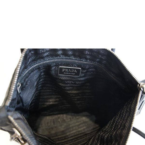 75253 6 PRADA Nylon Tote Black