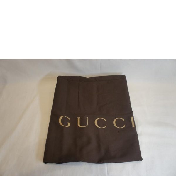 75278 6 Gucci Leather Zip Tote Light Brown