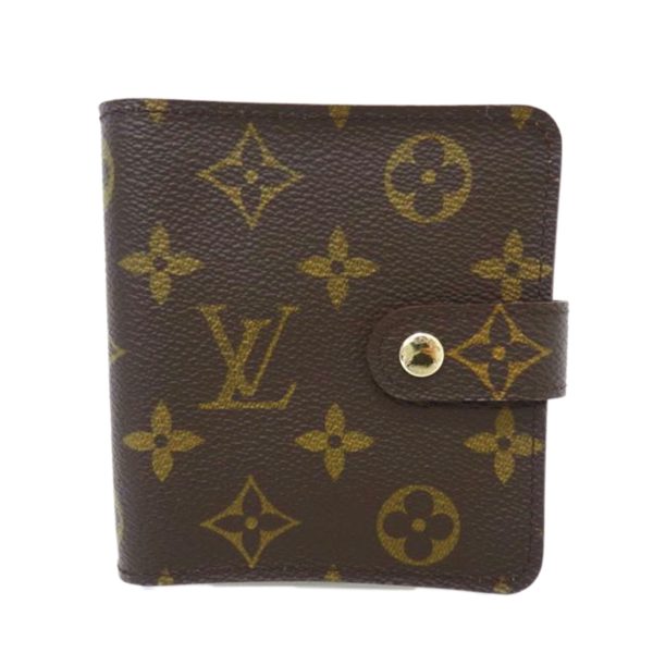 75288 1 Louis Vuitton Compact Zip Wallet Monogram