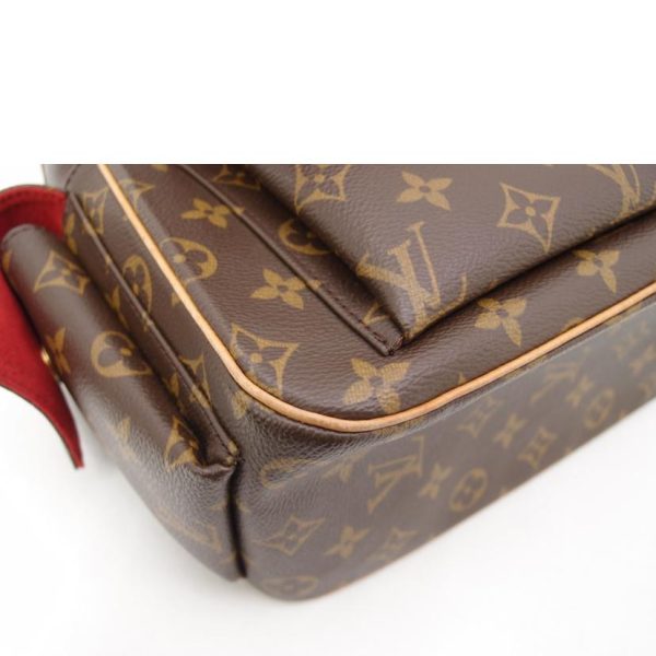 75294 7 Louis Vuitton Exantrie Citè Monogram Bag Brown